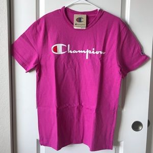 Champion Heritage Short Sleeve Tee [Size Medium] Peony Parade Pink